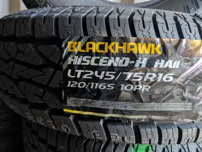 BLACKHAWK WINTER TIRES AT COST (+ tax & enviro) CLEAROUT 235/60R18XL - $136.85/ea (8 available) 225/...