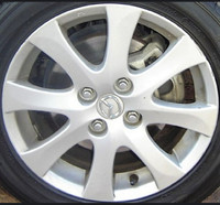 OEM Mazda2/Miata MX5 15" Rims+Continental Winter Tires 185/55R15