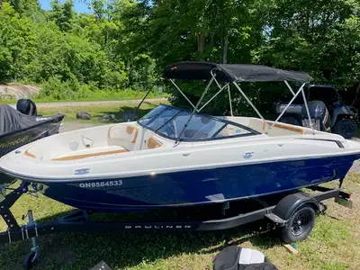19 foot Bayliner, MINT CONDITION. model VR4B with 115hp Mercury Outboard and cutom Karavan trailer....