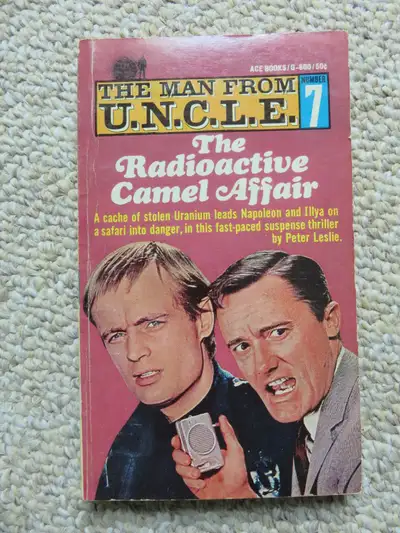 Man from UNCLE #7 - The Radioactive Camel Affair - Ace Novel, View more
