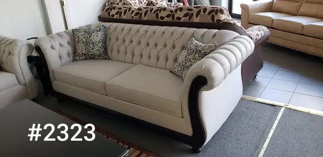 CANADIAN MADE HIGH QUALITY SOFA SET * COUCH * SOFA * FABRIC SOFA in Couches & Futons in City of Toronto - Image 2
