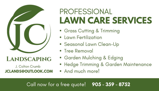JC Landscaping in Lawn, Tree Maintenance & Eavestrough in St. Catharines - Image 2