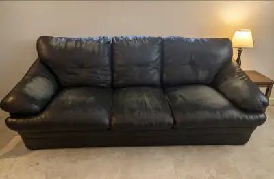 Bonded Leather Couch , View more