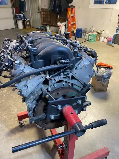 Chev LS engine for sale Wiring harness, ECM & exhaust included. Out of a corvette or Cadillac accord...