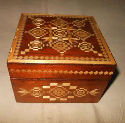 Straw inlay wooden boxes, View more
