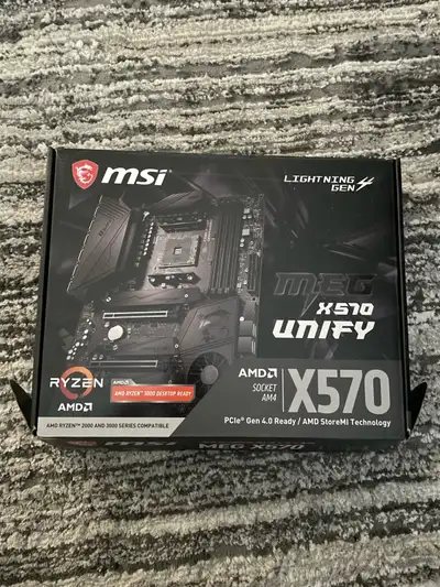 MSI Meg X570 Unify Motherboard, View more