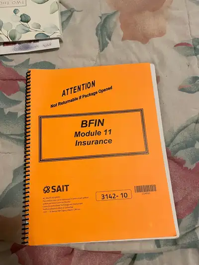 SAIT BFINS Financial Services Modules (Pre-Loved), View more