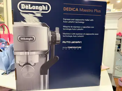 De'Longhi Dedica Maestro Plus Espresso Machine, View more