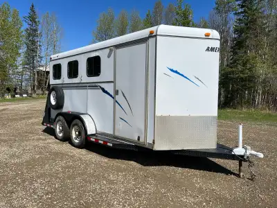 3H angle haul horse trailer