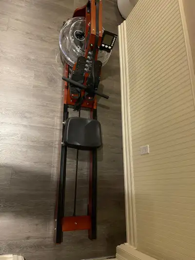 water weight rower (or WaterRower), View more
