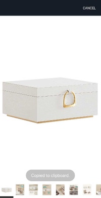 SONGMICS 2-Layer Jewelry Box, Jewelry Organizer with  Mississauga / Peel Region Toronto (GTA) Preview