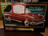 Chevy Bel Air 1957 3D Puzzle 2004 Complete Booth 279