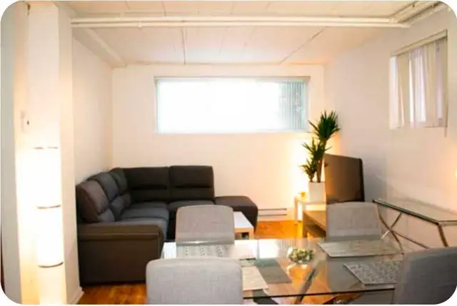 3.5-room open-concept basement unit
