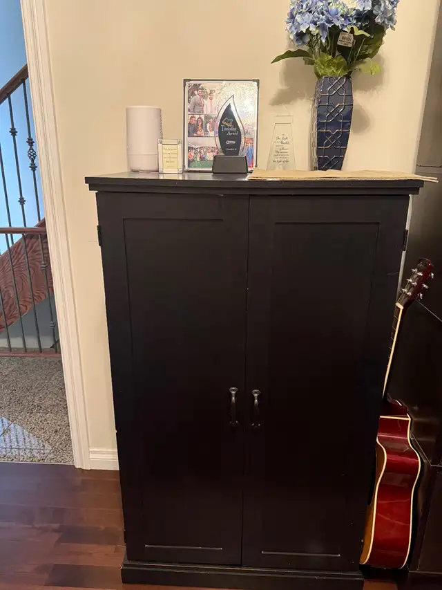 TV Stand, Antique Wardrobe, Computer Desk in Hutches & Display Cabinets in Edmonton - Image 9