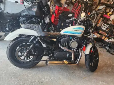2018 Sportster Iron with only 9k. Fully loaded with vance and hines exhaust. Saddlemen seat and vanc...