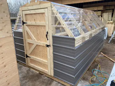 Shelters, Greenhouses in stock ready to go multiple sizes, View more