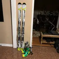 160 Fisher ski with boots 