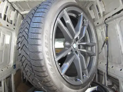 Oem BMW X3M X4M 20" ferric grey winter snow wheel set ,performance Bmw X3M , X4M M rims ,wheel style...