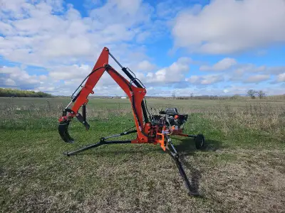 Selling a lightly used U-DIG-40 Tow-behind backhoe. Unit is 15 horsepower, has 450 hours, and comes...