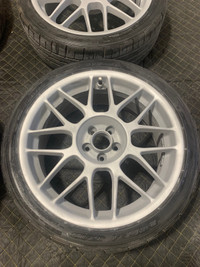 OEM 18” BBS RC 336 Wheels/Tires