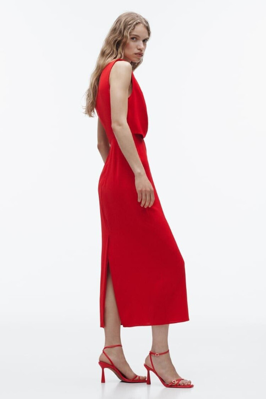 DRAPED ZARA DRESS FOR SALE in Women's - Dresses & Skirts in City of Toronto - Image 4