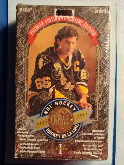1993-94 Leaf Hockey Box, View more