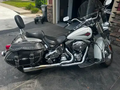2001 Harley Davidson Heritage Softail Classic. Low kms. Second owner - have had it since 2003. Lots...