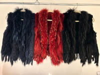 Women’s fur gillets / vests