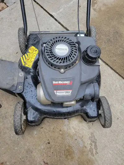 gas lawnmower , View more