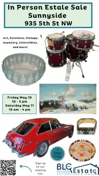 Sunnyside estate sale!  2 days only!  Don't miss this sale!