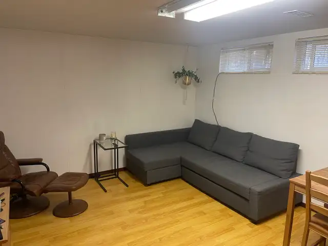 Spacious 2BR basement.