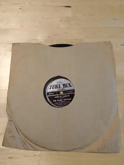 78 RPM. 10 inches. Has scuffs. Not played.