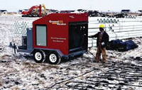 Ground thaw units, diesel glycol heaters