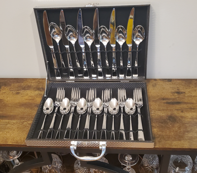30 piece Flatware Set, Made in Japan - comes with gift case, View more