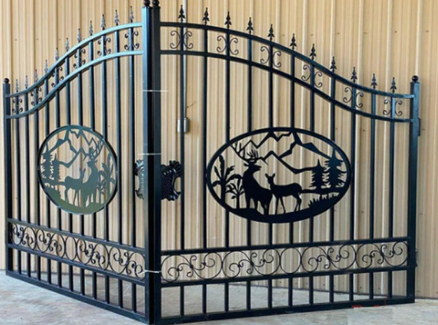 Heavy Duty Iron Gates 14ft in Other in Kitchener / Waterloo