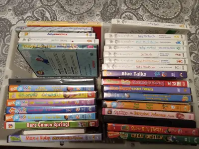 Children's dvd collection in great condition!, View more
