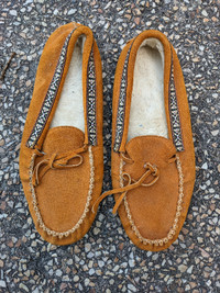 Suede  DeerHide Moccasins