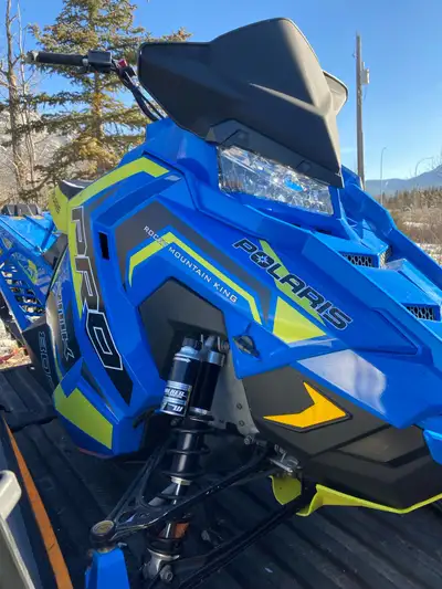 PRICE DROP got to go 2018 Polaris RMK Pro 163 in good condition. $6,800 OBO in Canmore (403) 609-110...