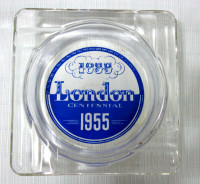 VINTAGE LONDON/ONTARIO  100th ANNIVERSARY ASH TRAY