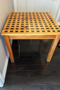 IKEA wooden side table 