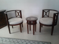Conversation Table and Chairs