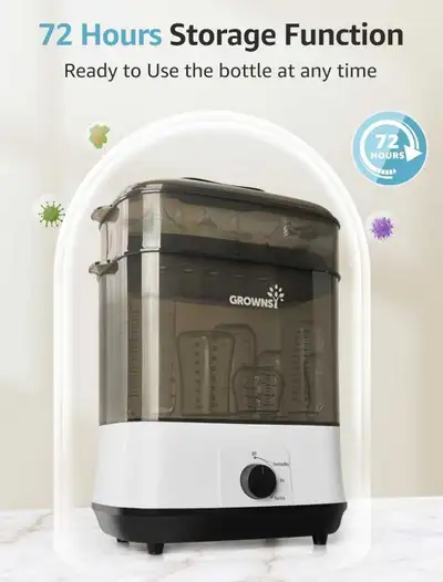 Grownsi Baby Bottle Sterilizer and Dryer, View more