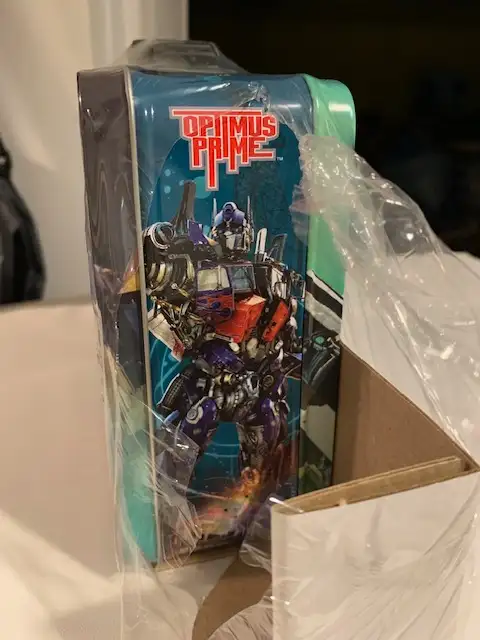 Transformers Metal Lunch Box (New, Unopened)63234604462593121