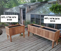 Wooden planter from $80-$210