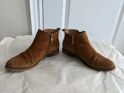 Franco Sarto Leather Ankle Casual Boots shoes women size EUR37, View more