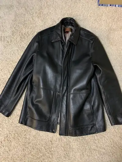 Leather Coat – Danier Leather, Men’s Large, View more