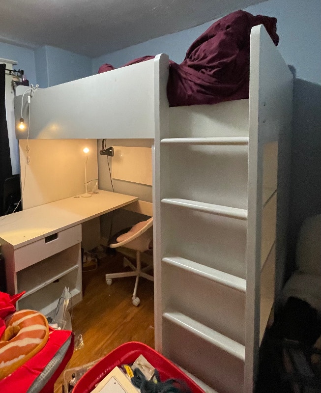 IKEA STUVA Loft Bed with mattressPENDING PICKUP Beds & Mattresses