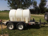 Acreage water trailer