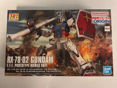 HGGTO RX-78-02 Gundam Model Kit, View more