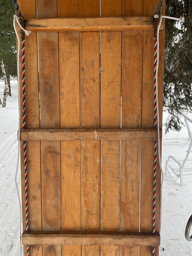 Luge; toboggan; traîne sauvage vintage sled dans Jouets et jeux  à Trois-Rivières - Image 3